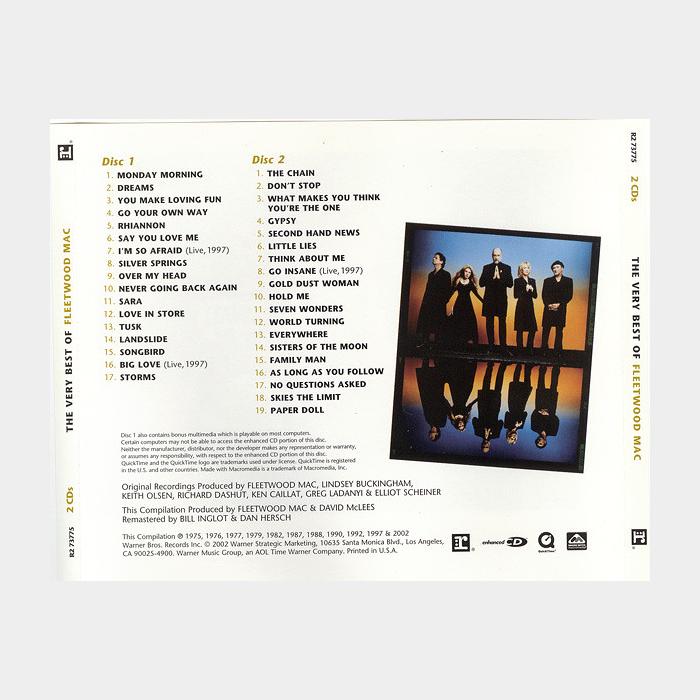 CD Fleetwood Mac - The Very Best Of Fleetwwod Mac 2CD