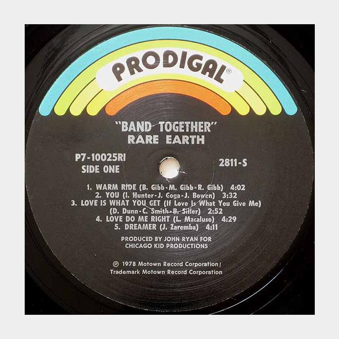 Rare Earth - Band Together (ex+/ex)