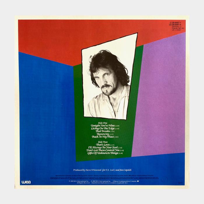 Jim Capaldi - Fierce Heart (ex+/ex)