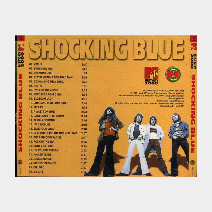 CD Shocking Blue - MTV History 2000