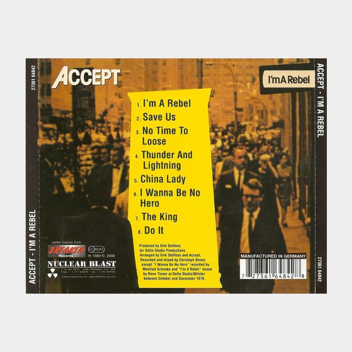 CD Accept - I'm Rebel