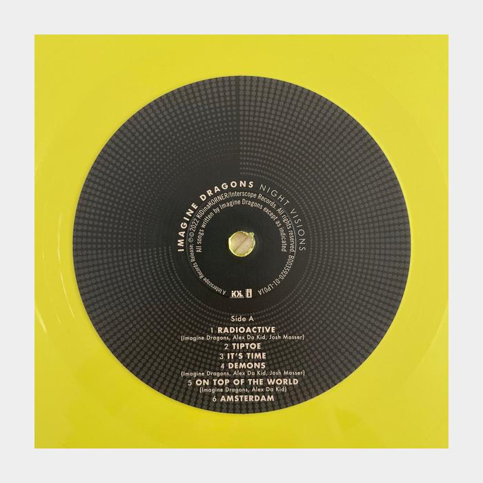 Imagine Dragons - Night Visions 2LP (sealed, 180g, Yellow LP)