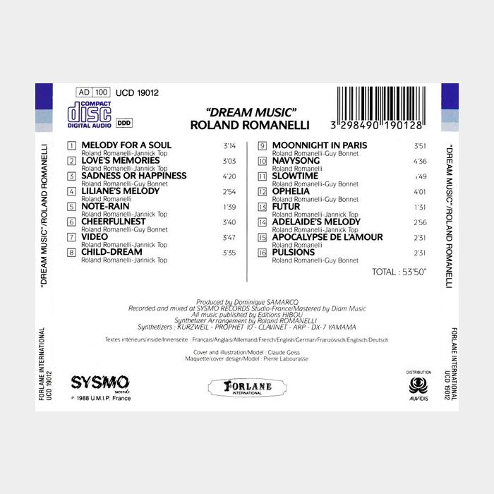 CD Roland Romanelli - Dream Music