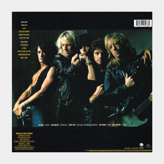 Aerosmith - Pump (ex+/ex+, 180g, shrink)