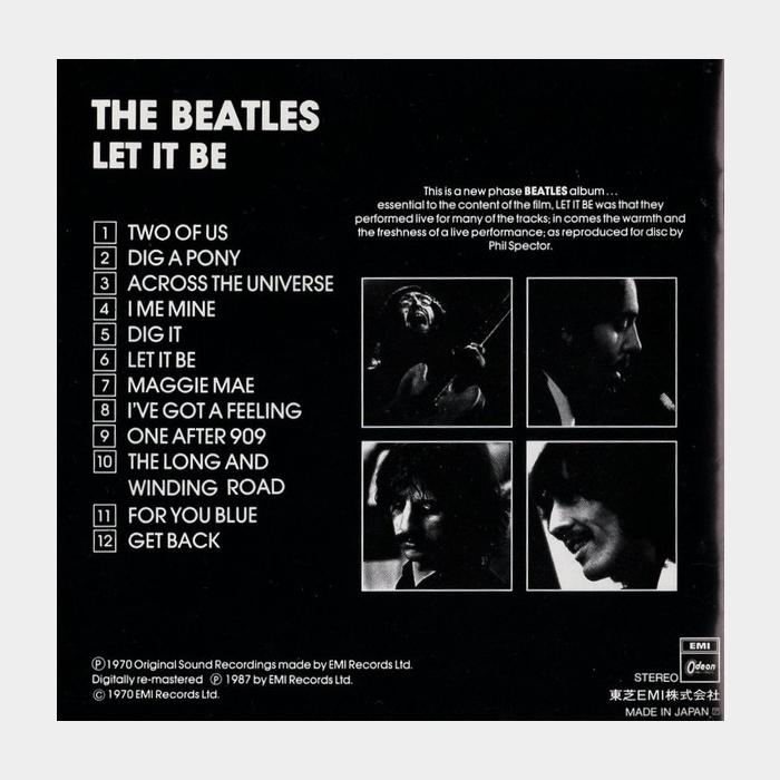 MV Beatles - Let It Be