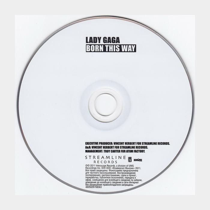 CD Lady Gaga - Born This Way