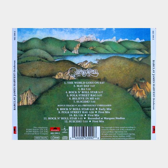 CD Barclay James Harvest - Octoberon