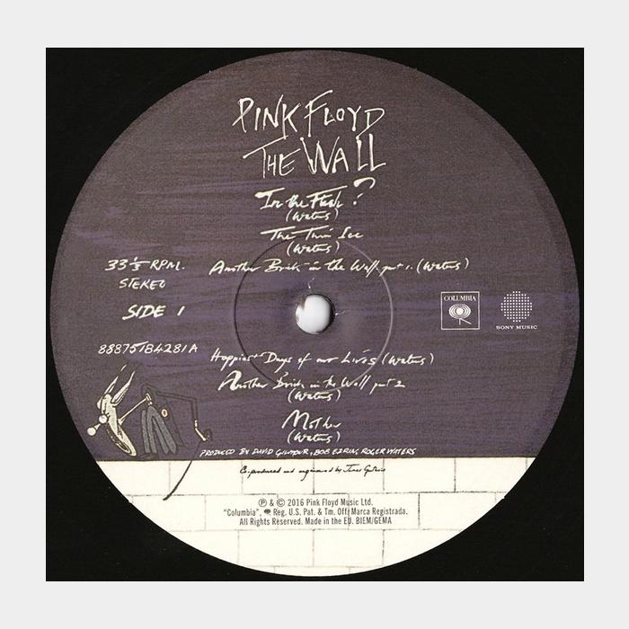 Pink Floyd - The Wall 2LP (sealed, Poster, 180g)