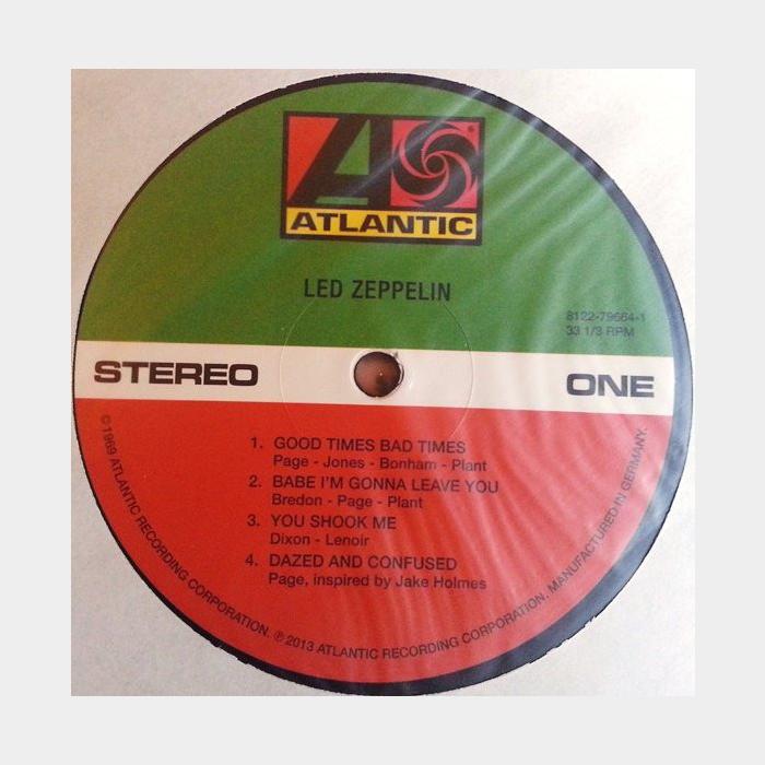 Led Zeppelin - Led Zeppelin (sealed, 180g)