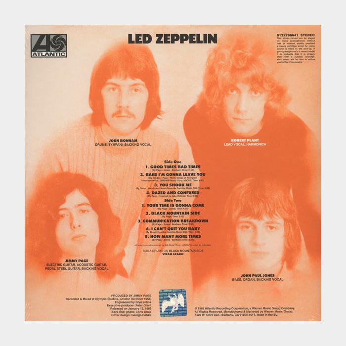 Led Zeppelin - Led Zeppelin (sealed, 180g)