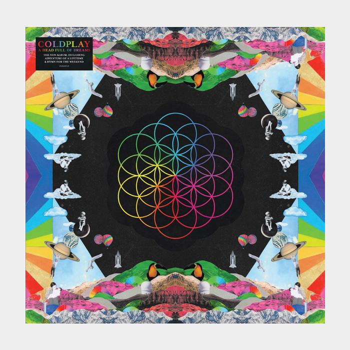 Coldplay -  A Head Full Of Dreams (sealed, 180g, Clear LP)