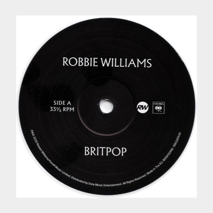 Robbie Williams - Britpop (sealed, 180g, White LP)
