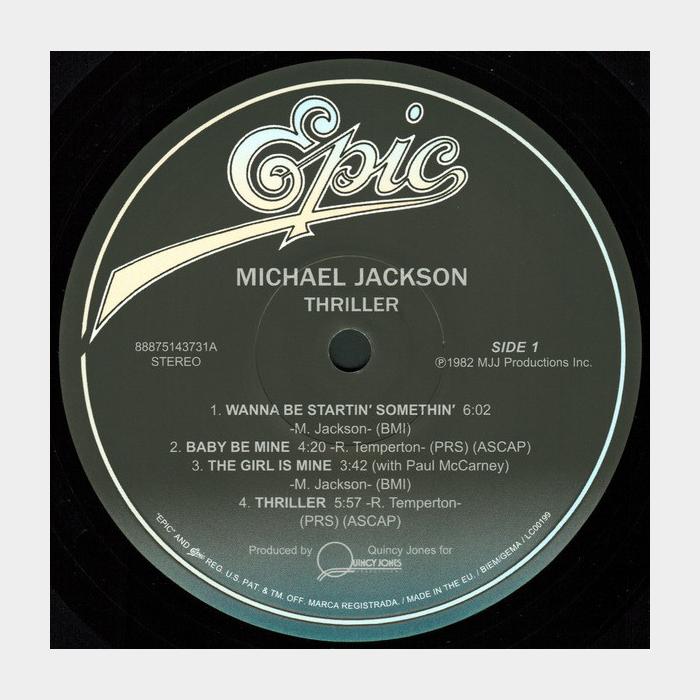 Michael Jackson - Thriller (sealed, 180g)
