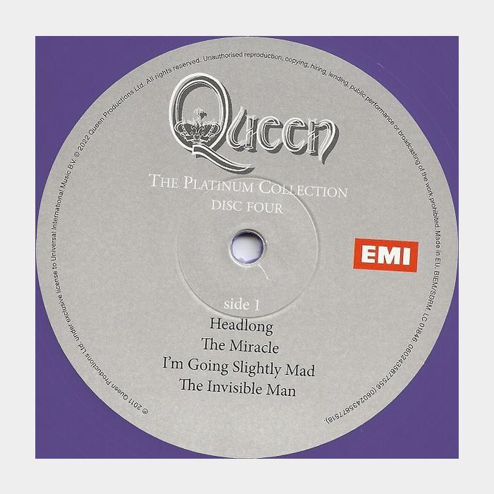 Queen - The Platinum Collection. Disc Four (sealed, 180g, Purple LP)