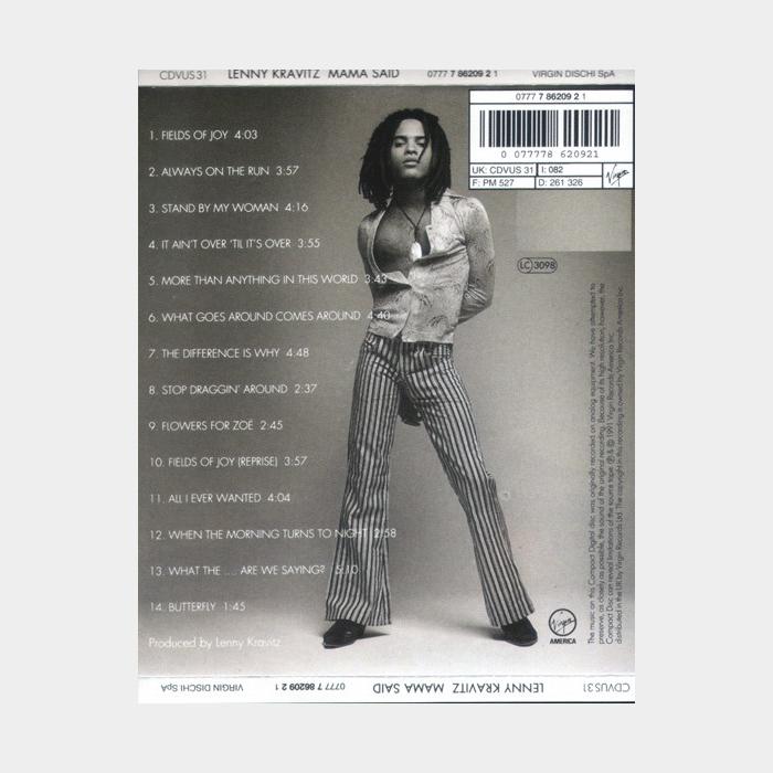 CD Lenny Kravitz - Mama Said