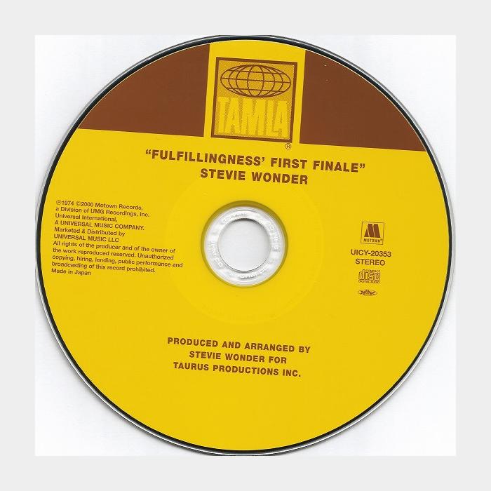 CD Stevie Wonder – Fulfillingness' First Finale