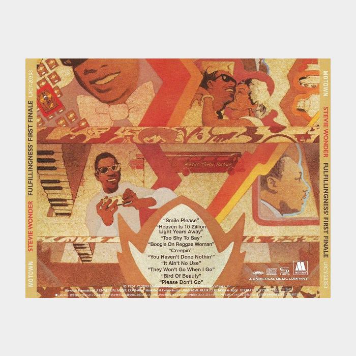 CD Stevie Wonder – Fulfillingness' First Finale