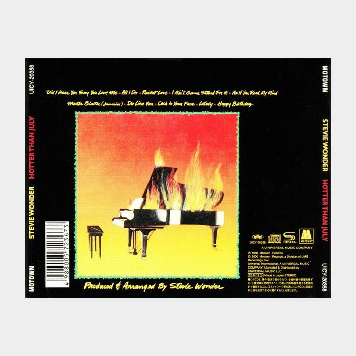 CD Stevie Wonder – Hotter Than July