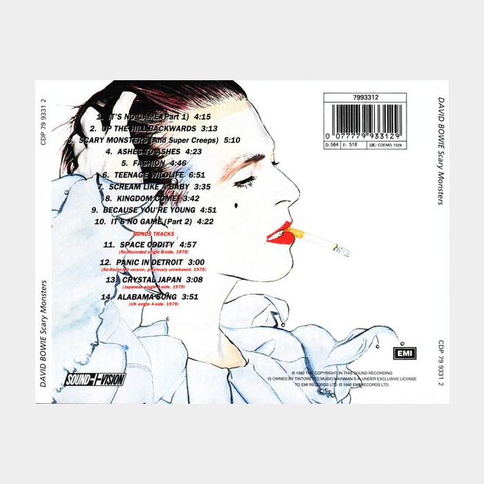 CD David Bowie - Scary Monsters