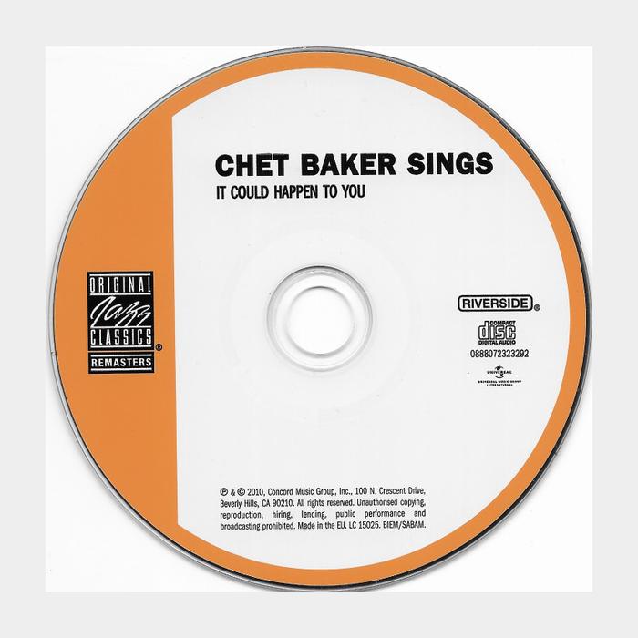 CD Chet Baker - It Could Happen To You