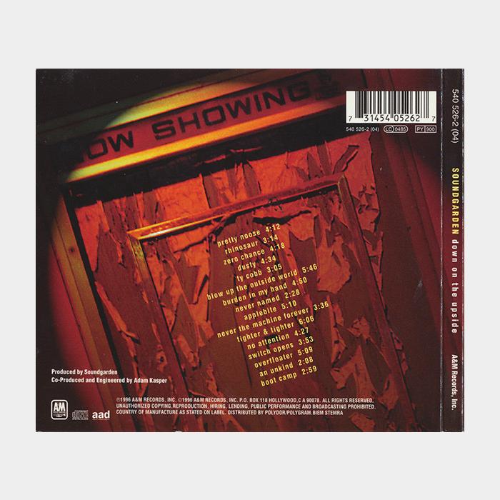 CD Soundgarden – Down On The Upside