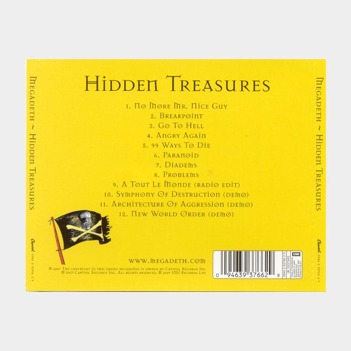 CD Megadeth - Hidden Treasures