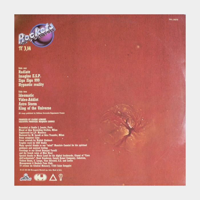 Rockets - П 3,14 (sealed, 180g)