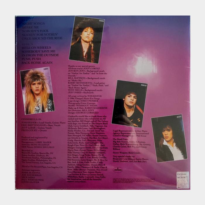 Cinderella - Night Songs (sealed, 180g)