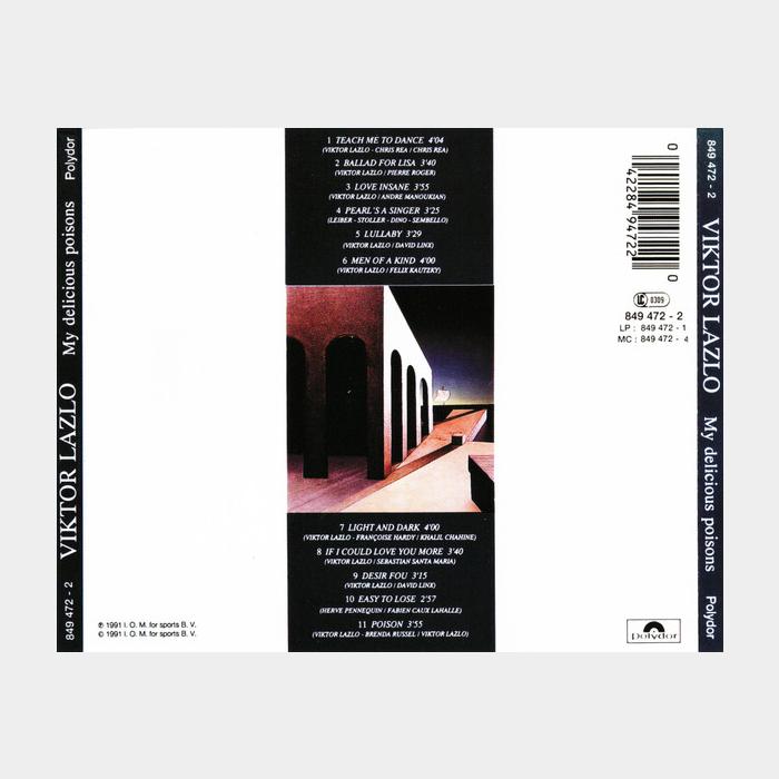 CD Viktor Lazlo - My Delicious Poisons