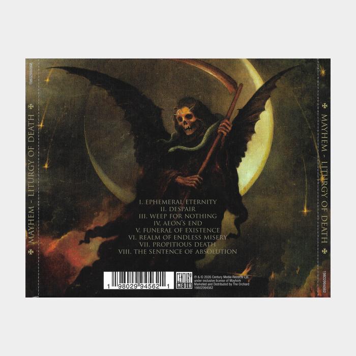 CD Mayhem - Liturgy Of Death