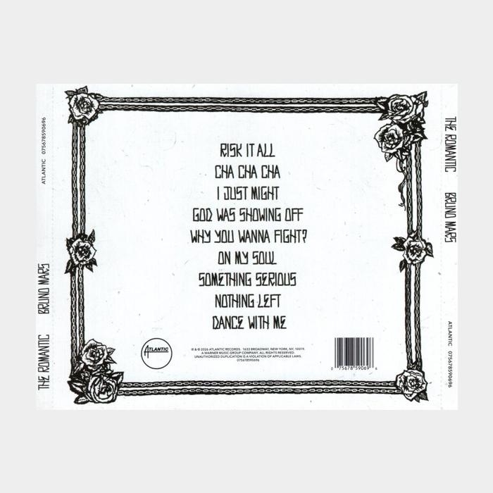 CD Bruno Mars - The Romantic