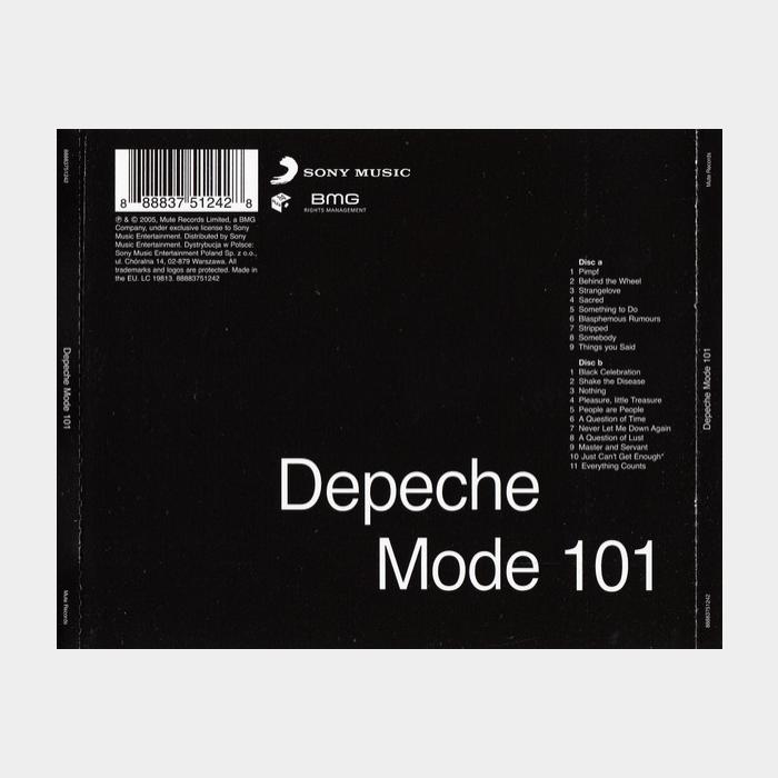 CD Depeche Mode - 101 2CD
