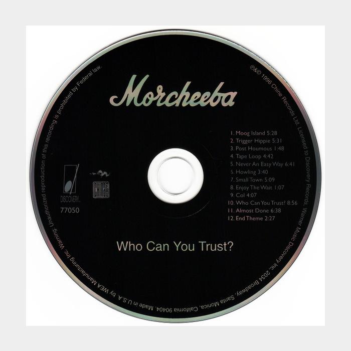 CD Morcheeba - Who Can You Trust?