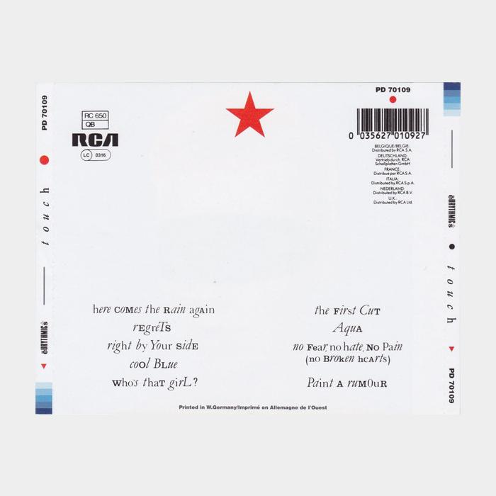 CD Eurythmics - Touch