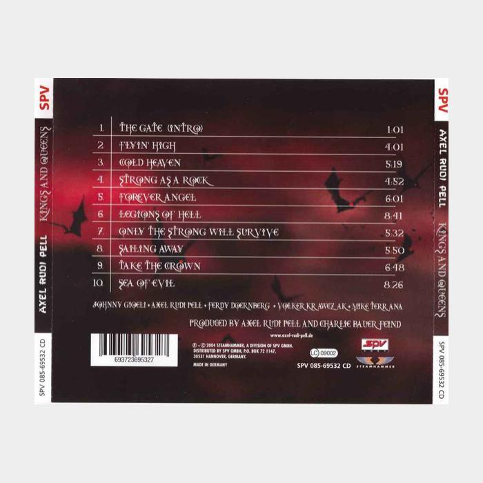 CD Axel Rudi Pell - Kings And Queens