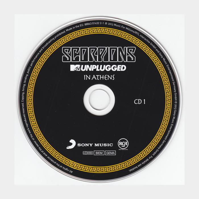 CD Scorpions - MTV Unplugged. In Athens 2CD