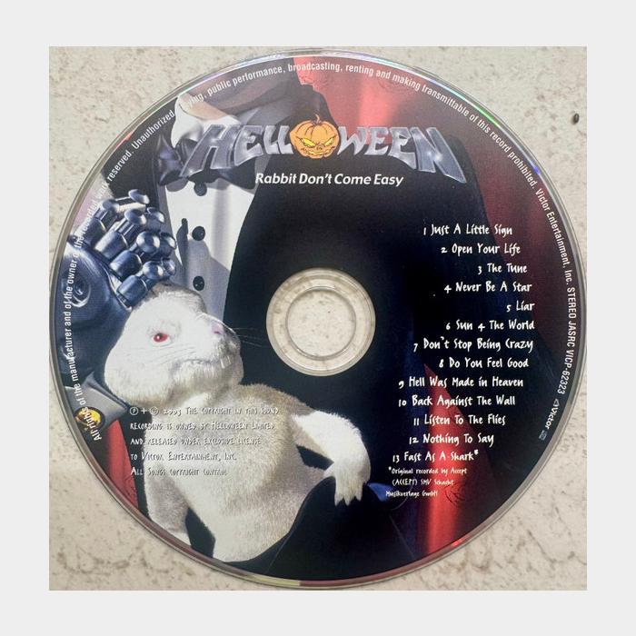CD Helloween - Rabbit Don't Come Easy