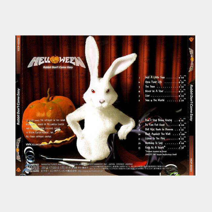 CD Helloween - Rabbit Don't Come Easy