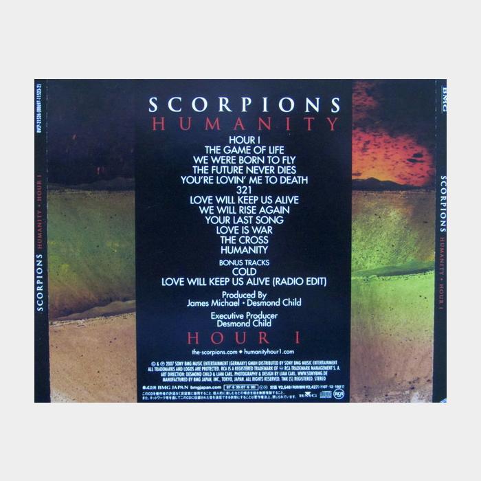CD Scorpions - Humanity / Hour I