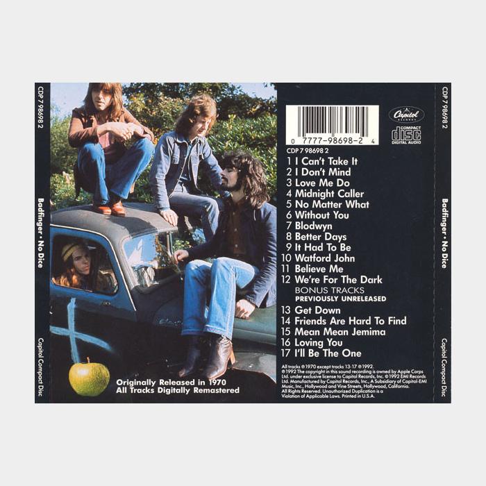 CD Badfinger - No Dice
