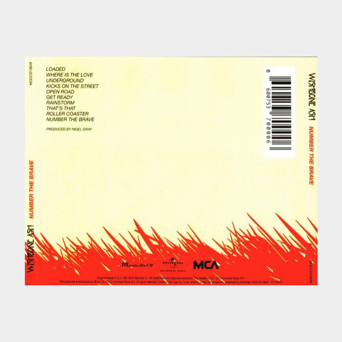 CD Wishbone Ash - Number The Brave