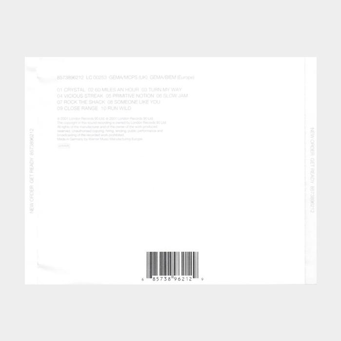 CD New Order - Get Ready