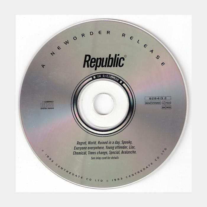 CD New Order - Republic