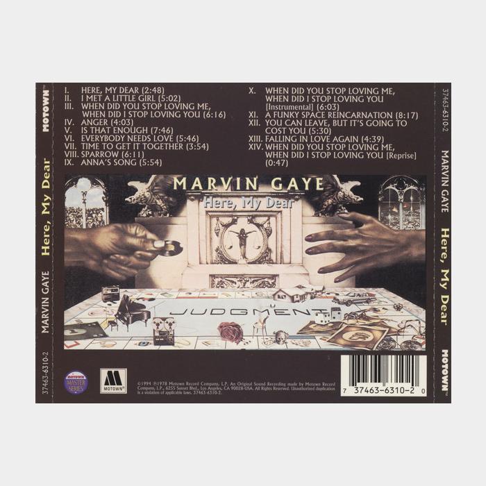 CD Marvin Gaye - Here, My Dear