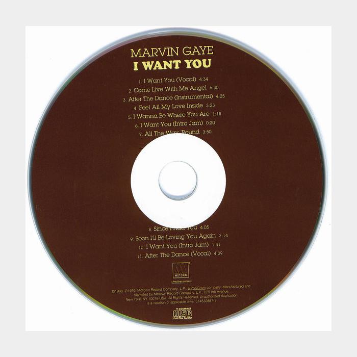 CD Marvin Gaye - I Want You