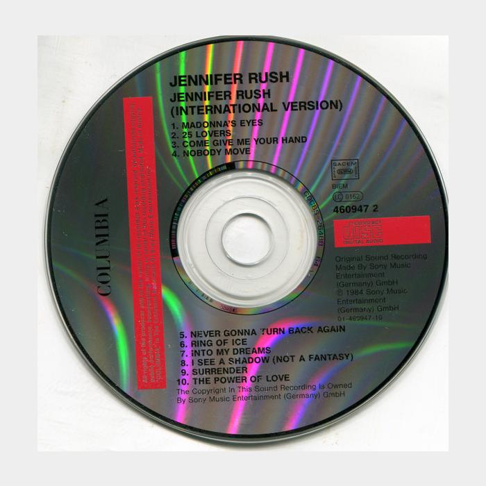 CD Jennifer Rush - International Version