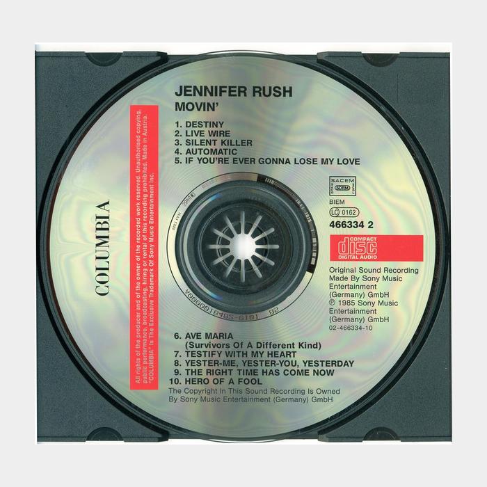 CD Jennifer Rush - Movin