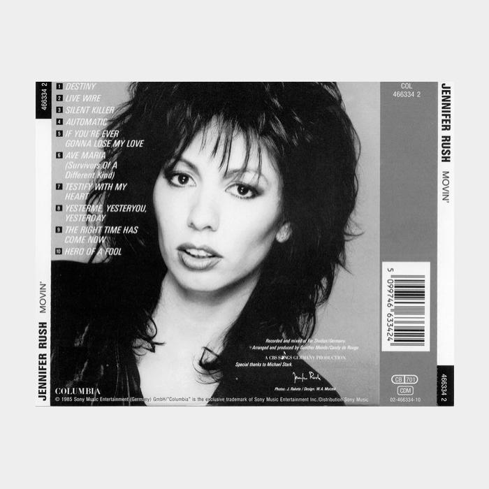CD Jennifer Rush - Movin