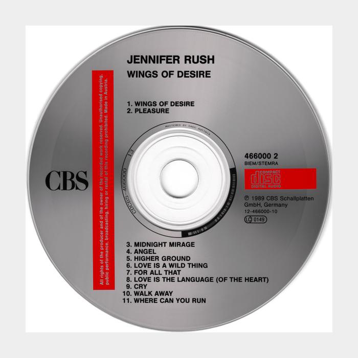 CD Jennifer Rush - Wings Of Desire