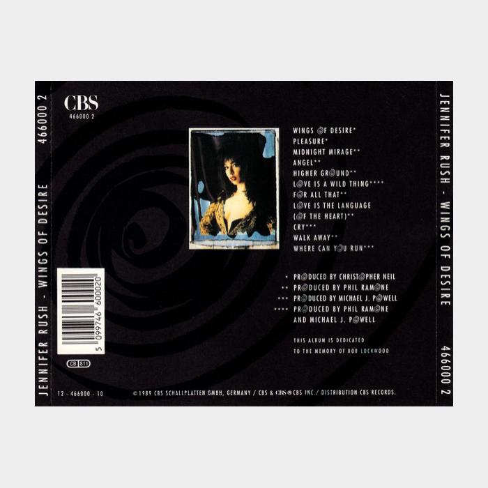 CD Jennifer Rush - Wings Of Desire